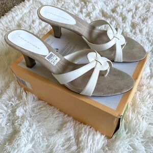 NEW-Women’s short petite heels sandals